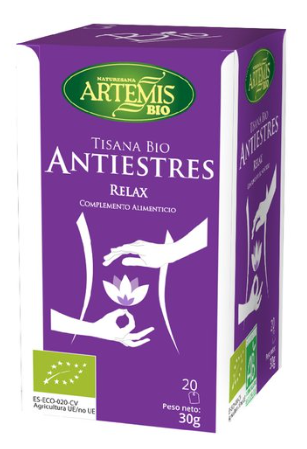 西班牙有機草本減壓茶 (不含咖啡因) Artemis Organic Herbal Tea for Anti-Stress (20 tea bags)