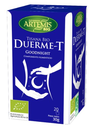 西班牙有機草本甜睡茶 (不含咖啡因) Artemis Organic Herbal Tea for Sleep (20 tea bags)