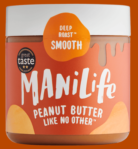 高油酸深度烘焙香滑花生醬 Manilife Peanut Butter Deep Roast Smooth (295g)