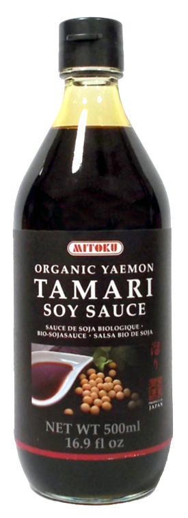 傳統有機無麥麩頂級醬油 Organic Yaemon gluten-free Tamari (500ml)