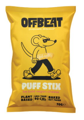 素食脆條 (芝士) Offbeat Puff Stix (Vegan Cheese) 70g