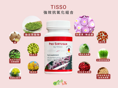 TISSO 強效抗氧化組合 TISSO Pro Sirtusan (60 capsules)