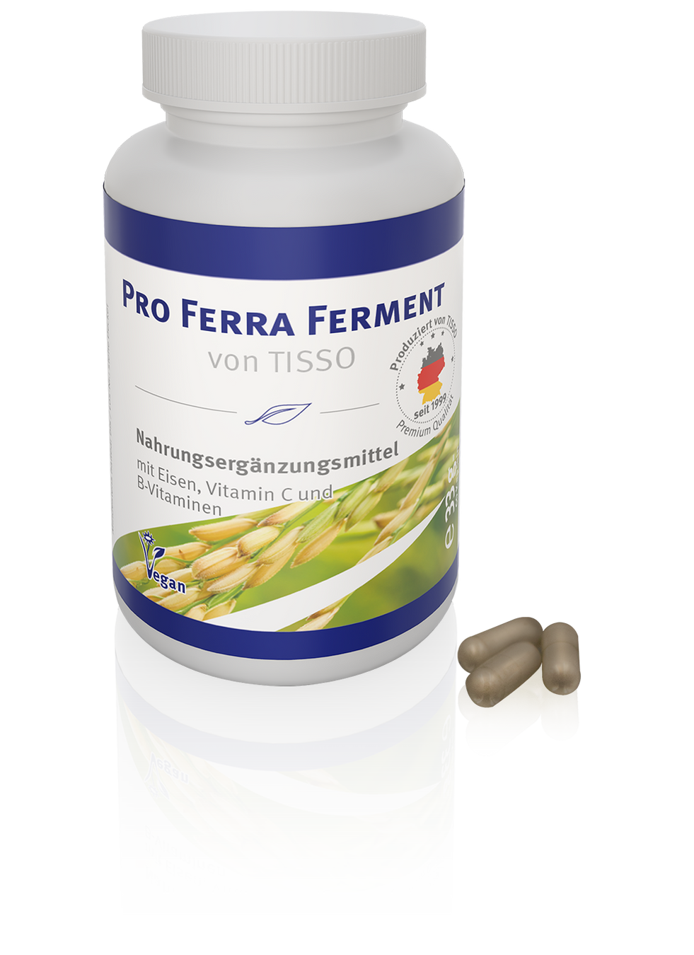 TISSO 發酵鐵元膠囊 Pro Ferra Ferment (60 capsules)