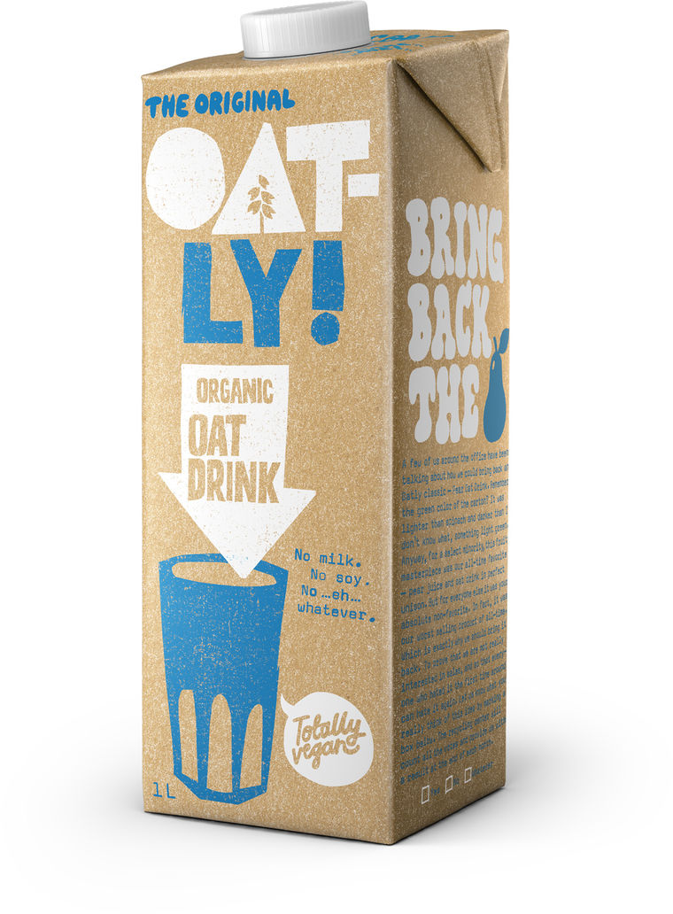 瑞典有機燕麥奶 Oatly Organic Oat Drink (1L)