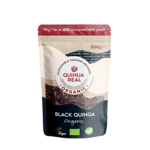 特級有機藜麥 (黑色) QUINUA REAL Organic Quinoa (black) 500g