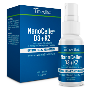 納米 D3+K2 噴劑 MedLab NanoCelle D3+K2 Spray (30ml)